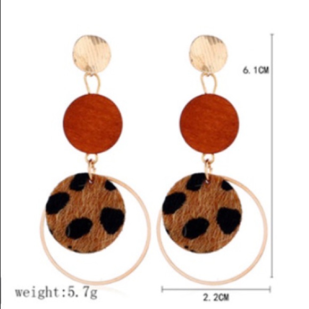 Printed Hoops - Picture 3 of 4